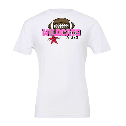 Wildcats Varsity Football-Baby Pink