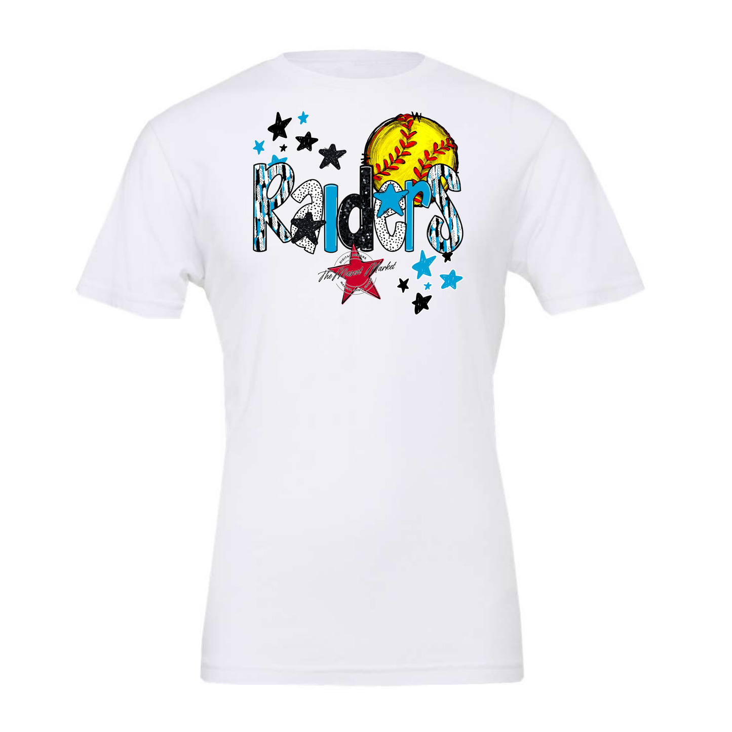 Raiders Softball Scrape-Carolina Blue