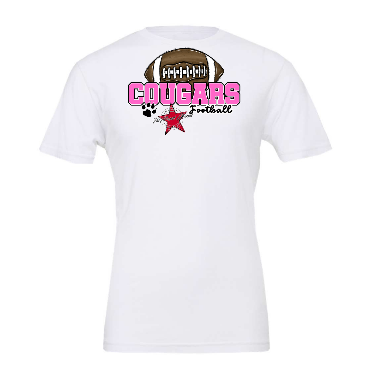 Cougars Varsity Football-Baby Pink