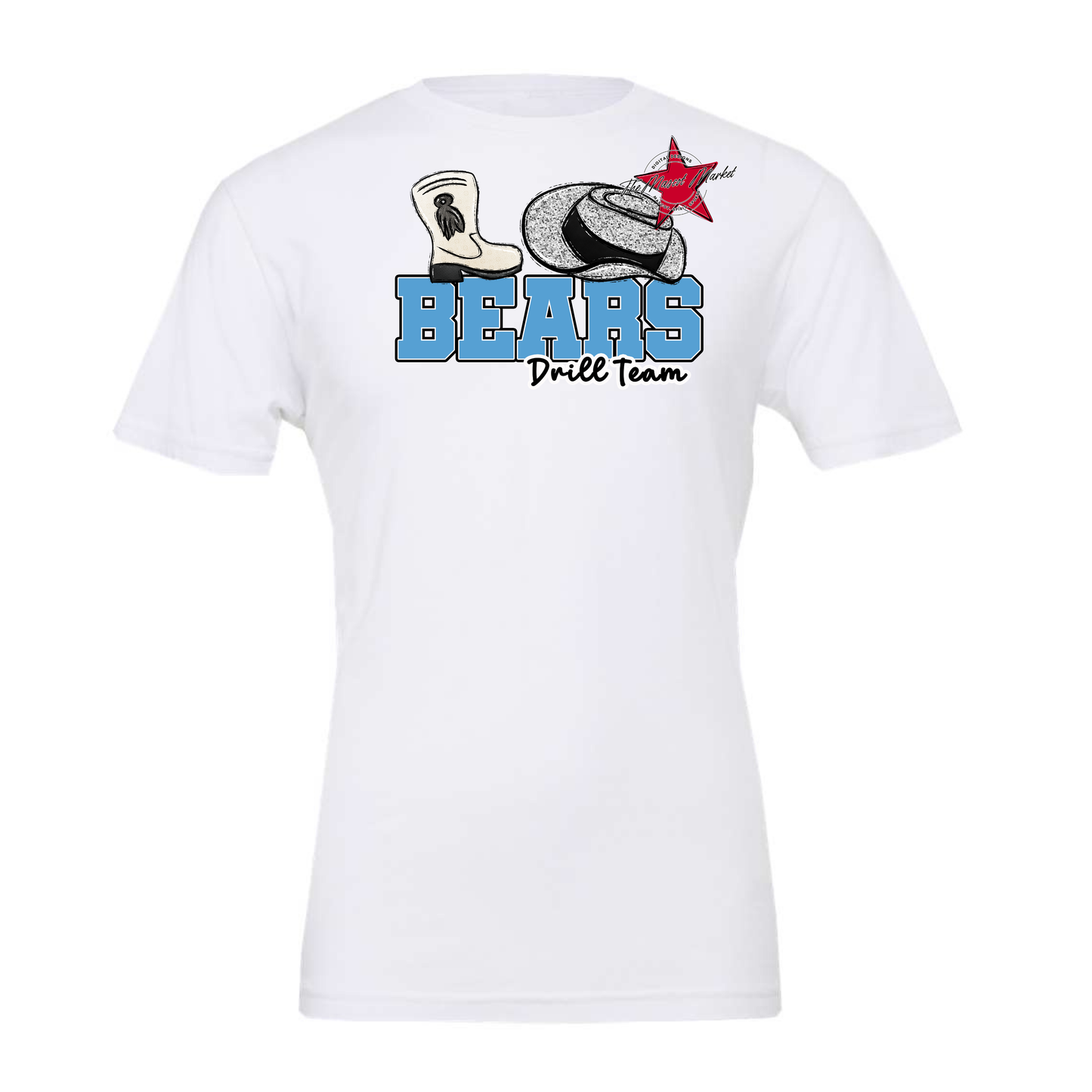 Bears Varsity Drillteam Design-Carolina Blue