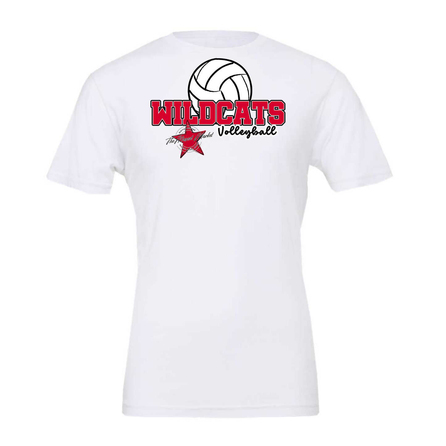 Wildcats Varsity Volleyball-Bright Red