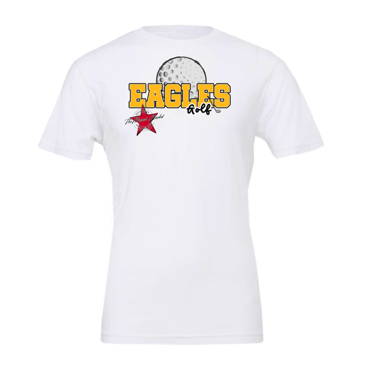 Eagles Varsity Golf Design-Yellow