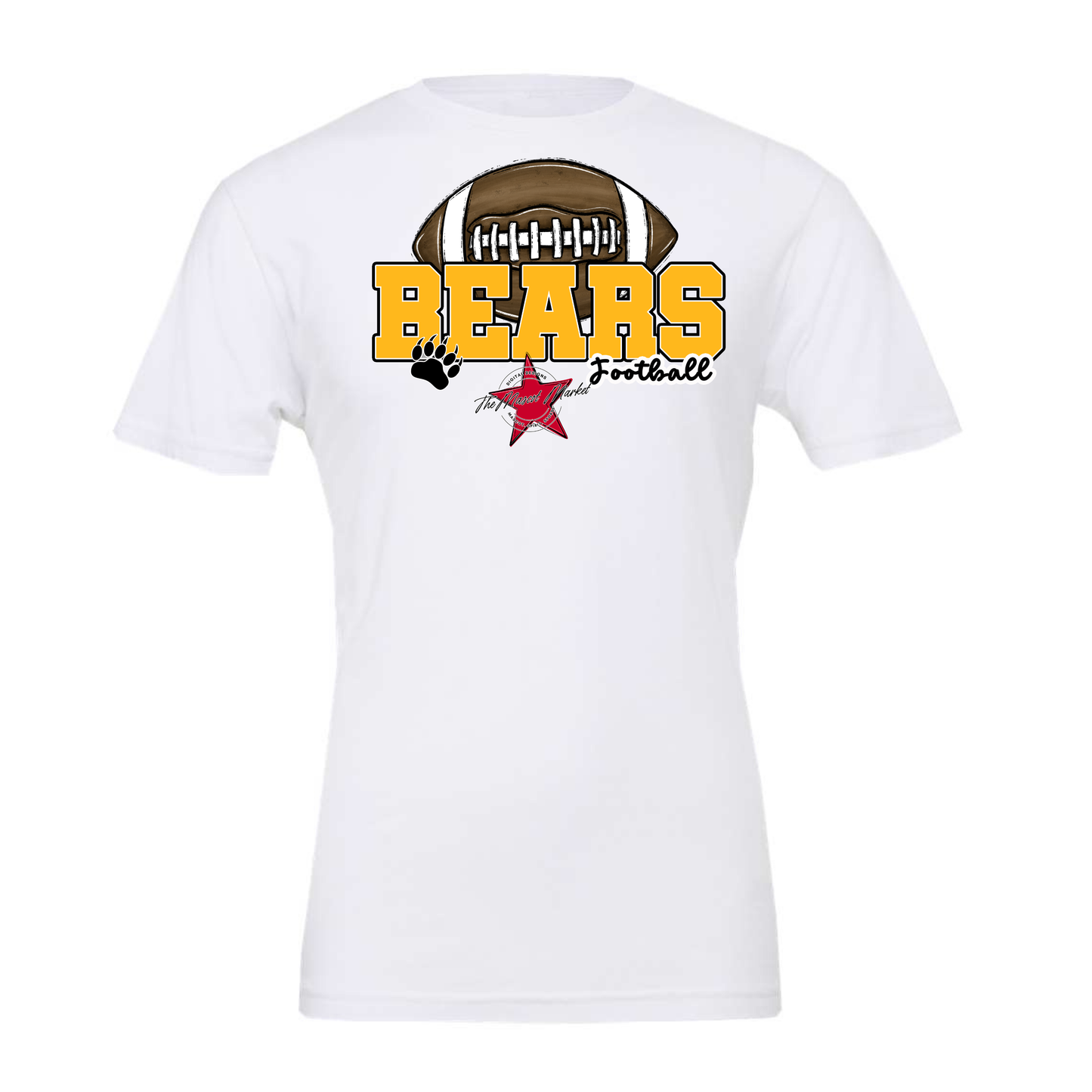 Bears Varsity Football Design-Yellow