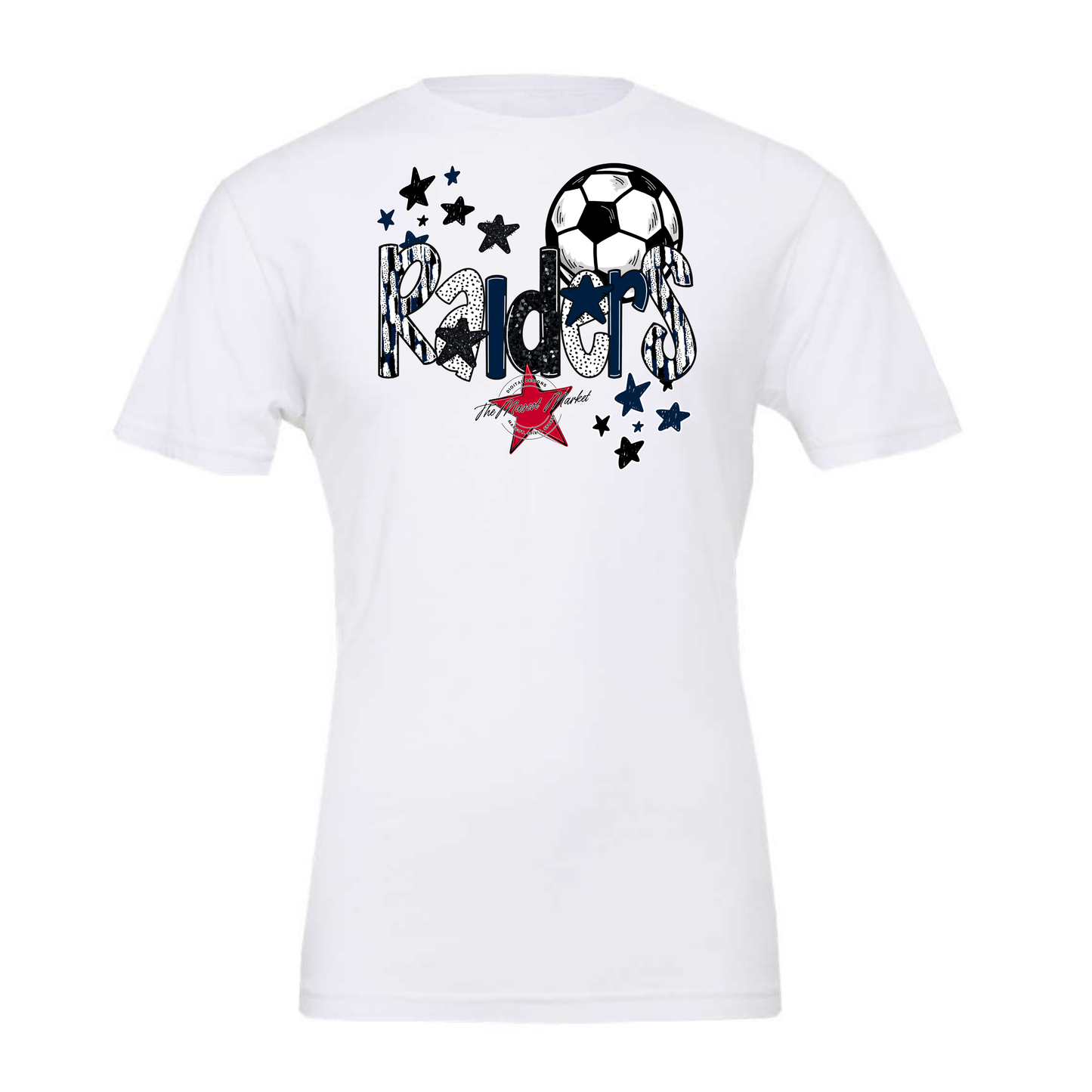 Raiders Soccer Scrape-Navy