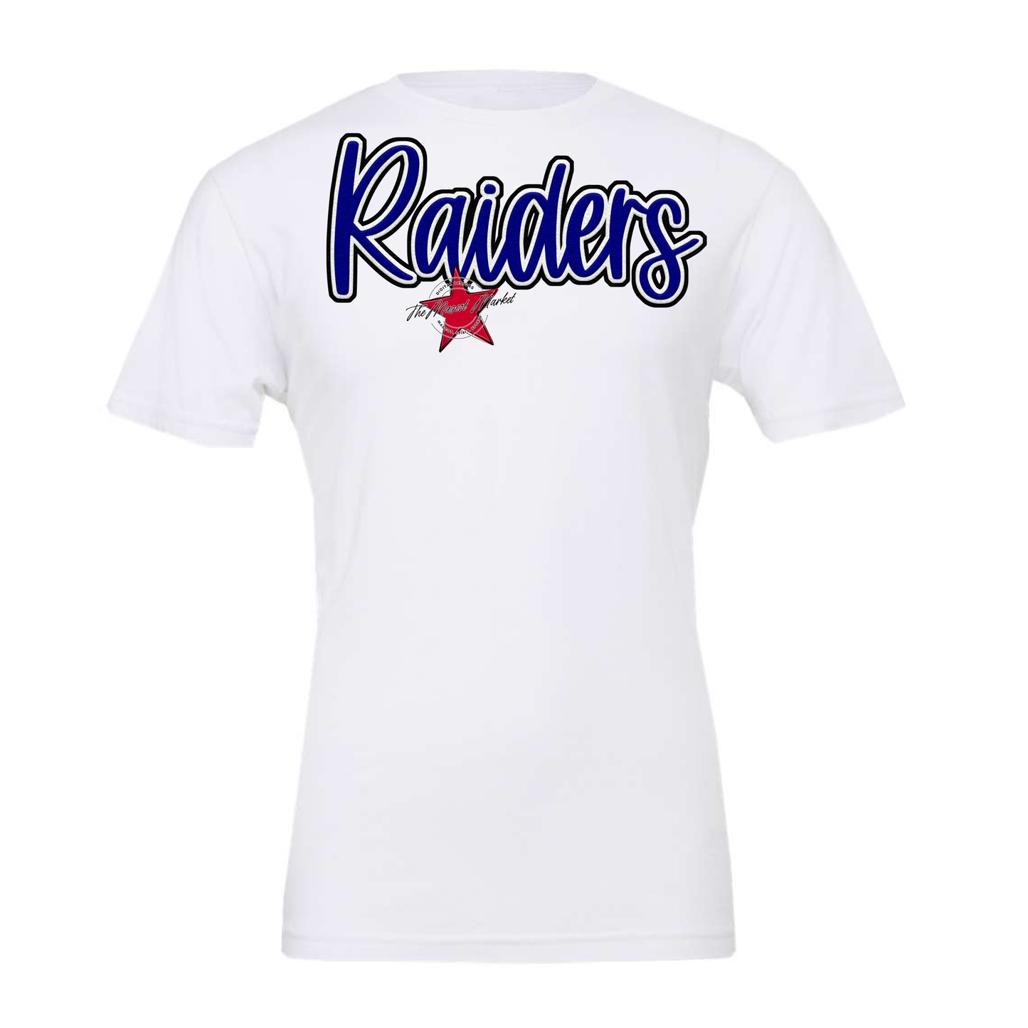 Raiders Faux Chenille Patch-Blue