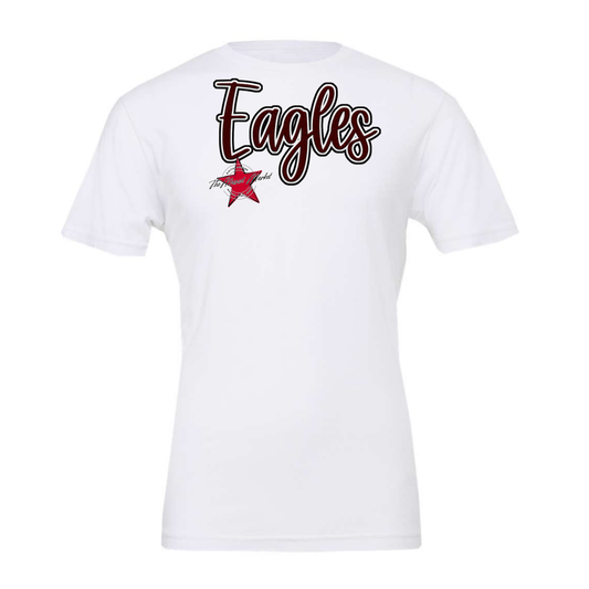 Eagles Faux Chenille Patch-Maroon