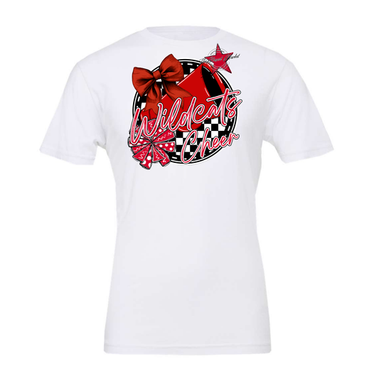 Wildcats Circle Cheer Design-Red