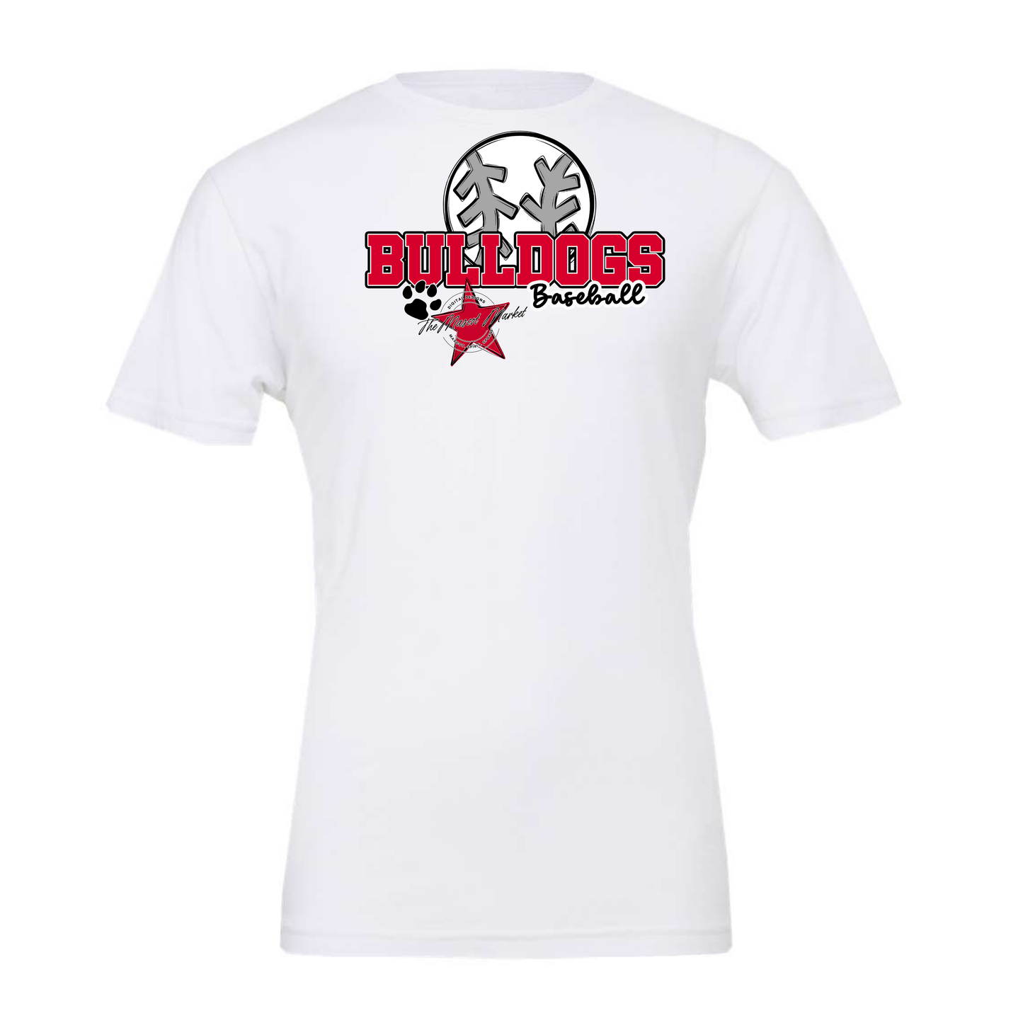 Bulldogs Varsity Baseball-Red