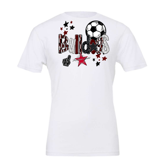 Bulldogs Soccer Scrape-Maroon