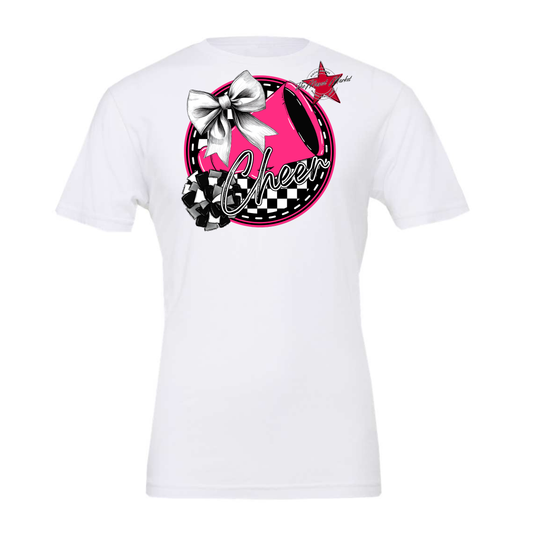 Cheer Circle Design-Pink