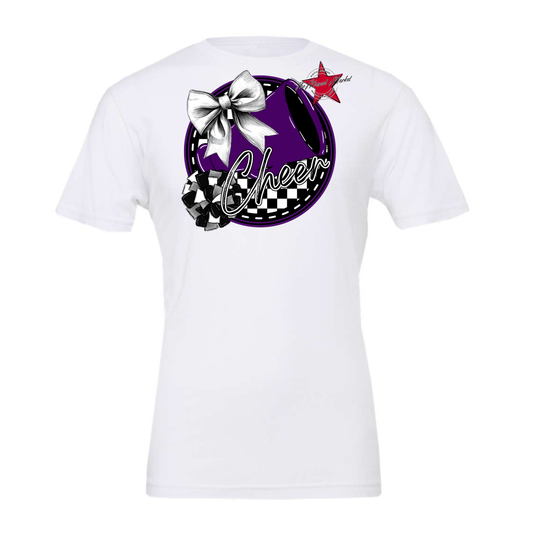 Cheer Circle Design-Purple