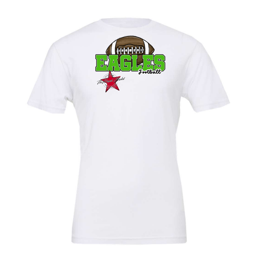 Eagles Varsity Football Design-Bright Green