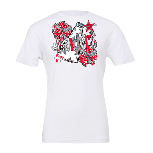 Raiders Cheer Megaphone Scrape-Red