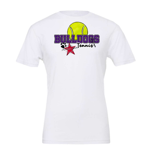 Bulldogs Varsity Tennis-Purple
