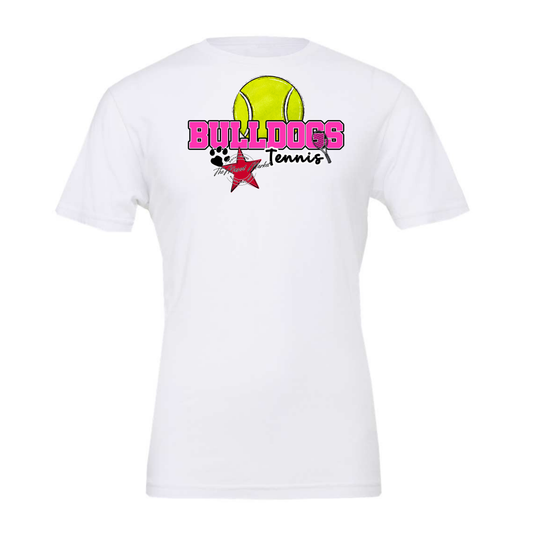 Bulldogs Varsity Tennis-Pink