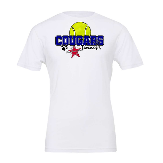 Cougars Varsity Tennis-Blue