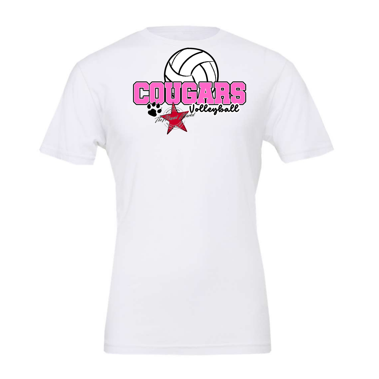 Cougars Varsity Volleyball-Baby Pink
