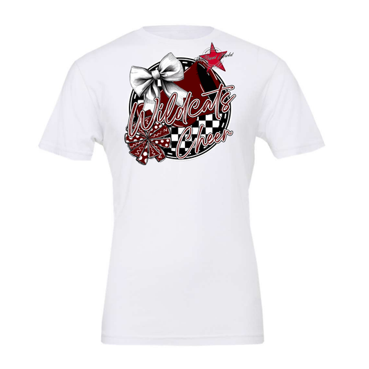 Wildcats Circle Cheer Design-Maroon