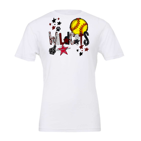 Wildcats Softball Scrape-Maroon