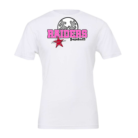 Raiders Varsity Baseball-Baby Pink