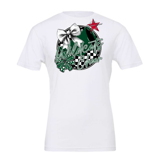 Wildcats Circle Cheer Design-Green