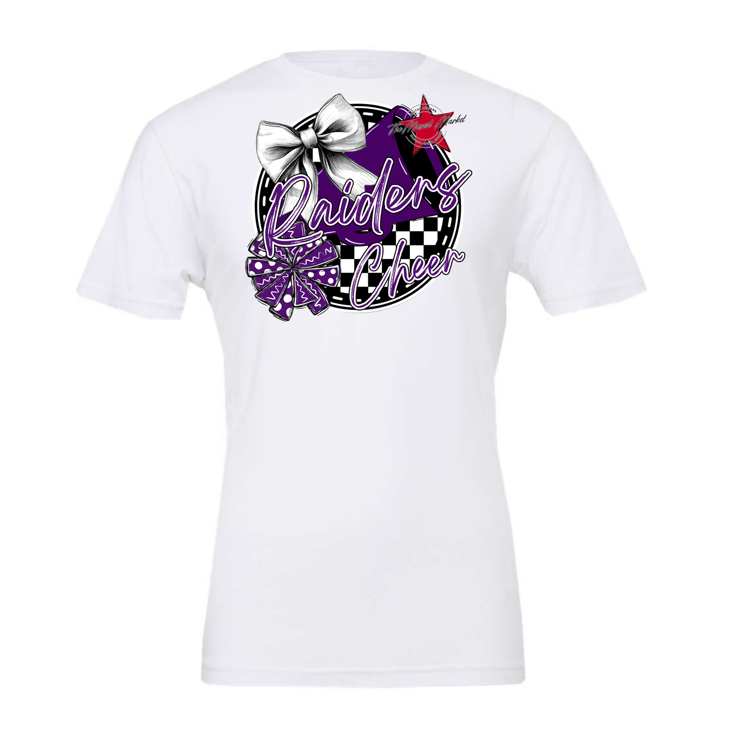 Raiders Circle Cheer Design-Purple