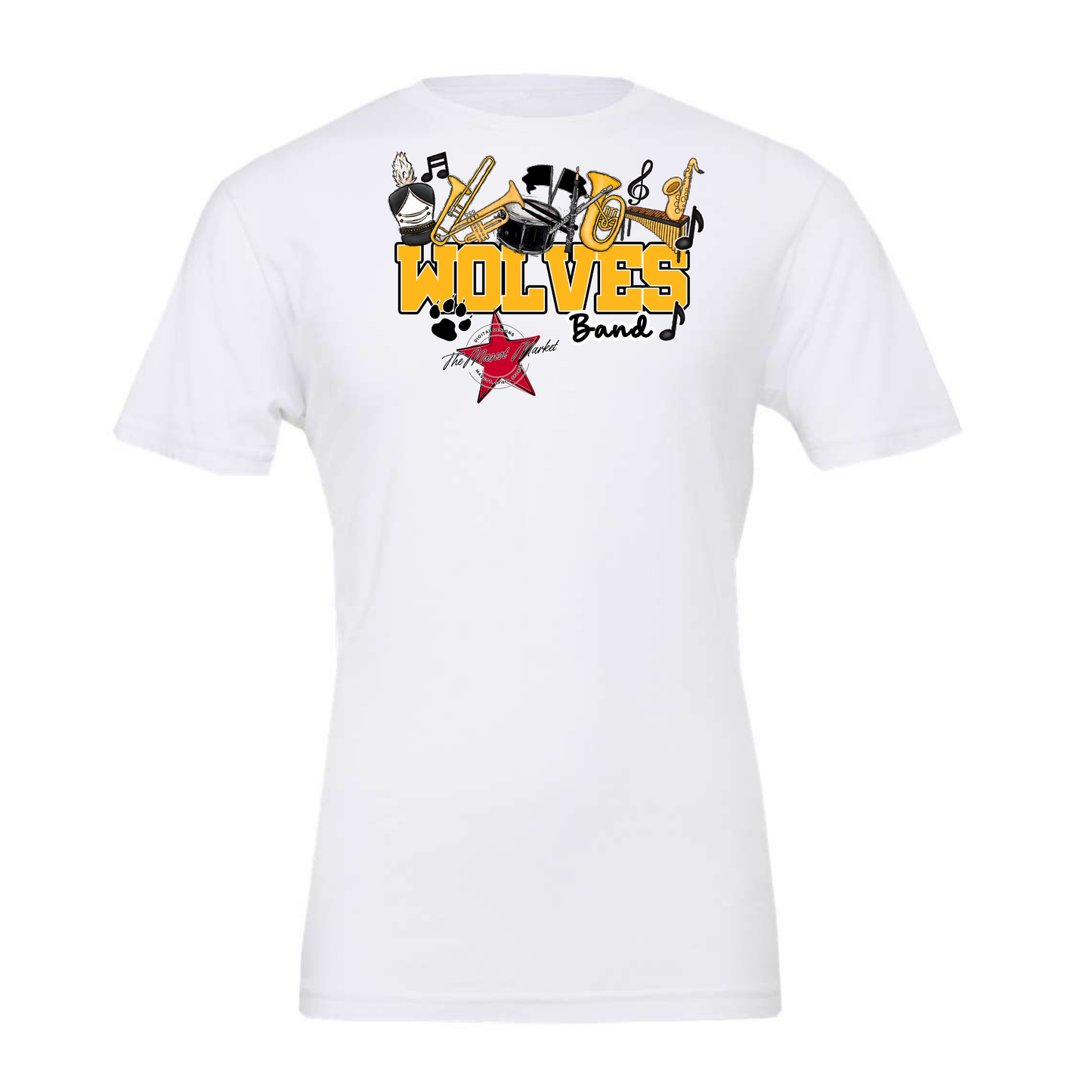 Wolves Varsity Band-Yellow