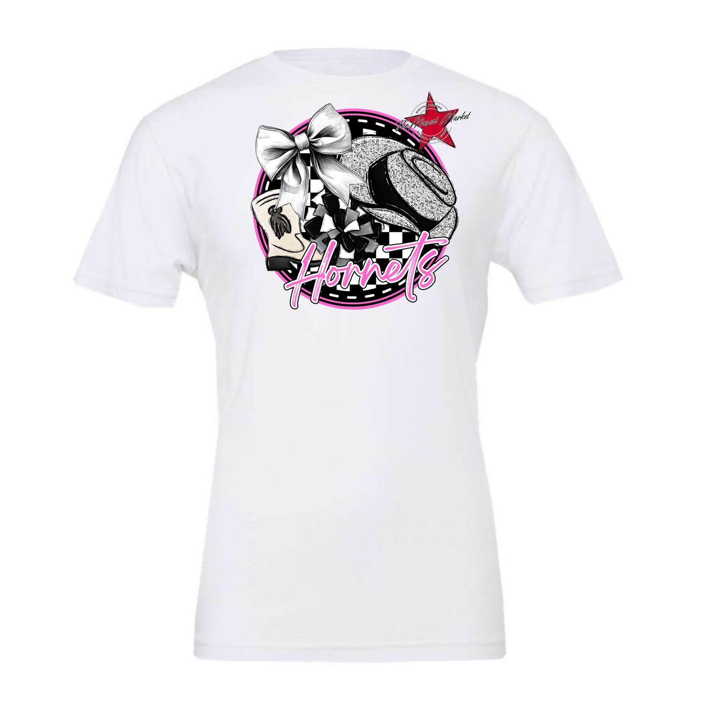 Hornets Circle Drillteam Design-Baby Pink