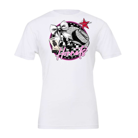 Hornets Circle Drillteam Design-Baby Pink