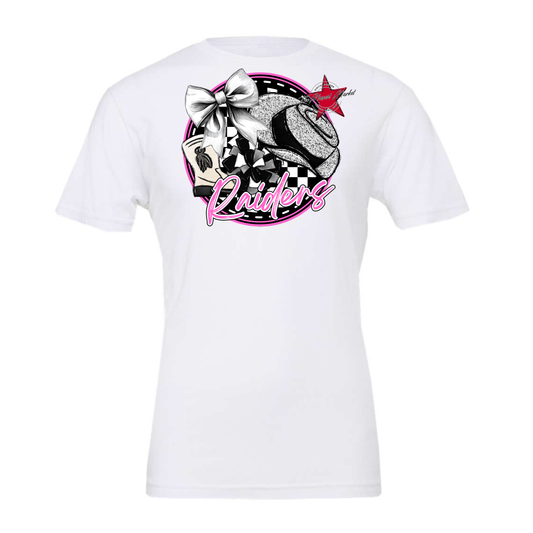 Raiders Circle Drillteam Design-Baby Pink
