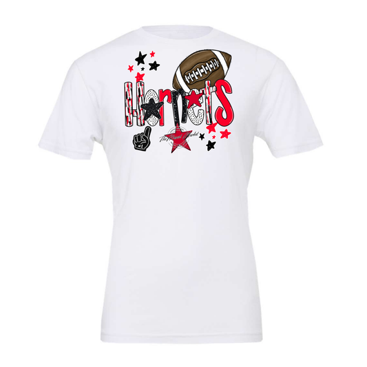 Hornets Football Scrape-Red