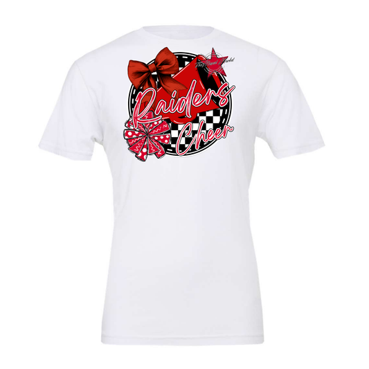 Raiders Circle Cheer Design-Red