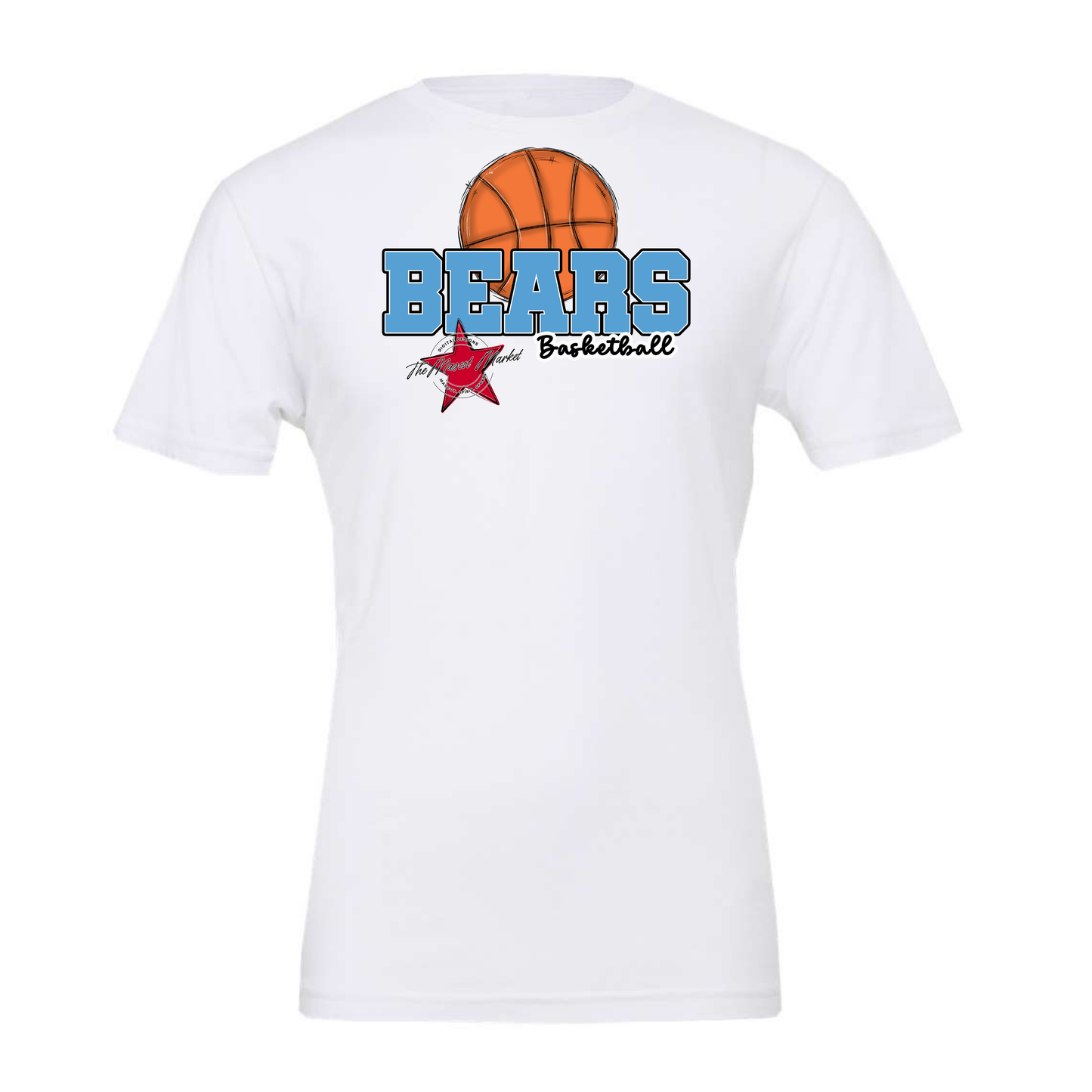 Bears Varsity Basketball Design-Carolina Blue