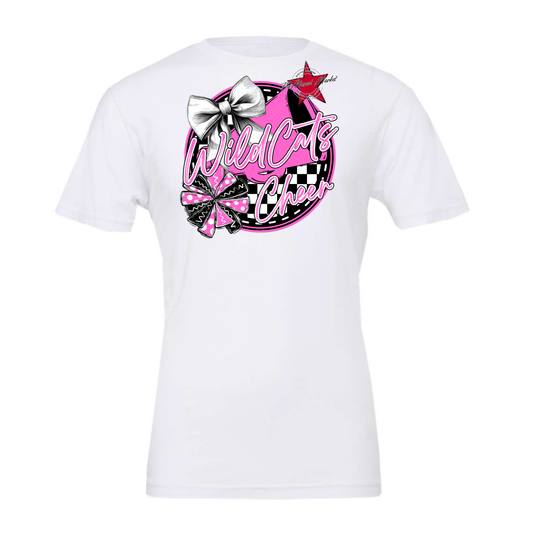 Wildcats Circle Cheer Design-Pink