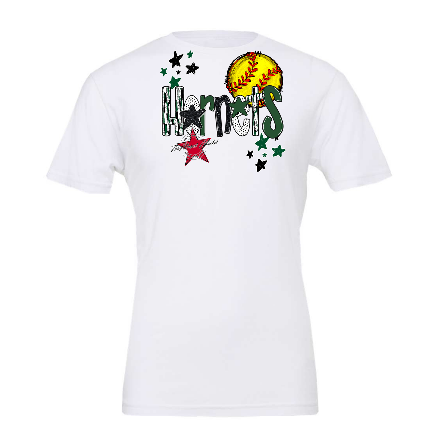 Hornets Softball Scrape-Green