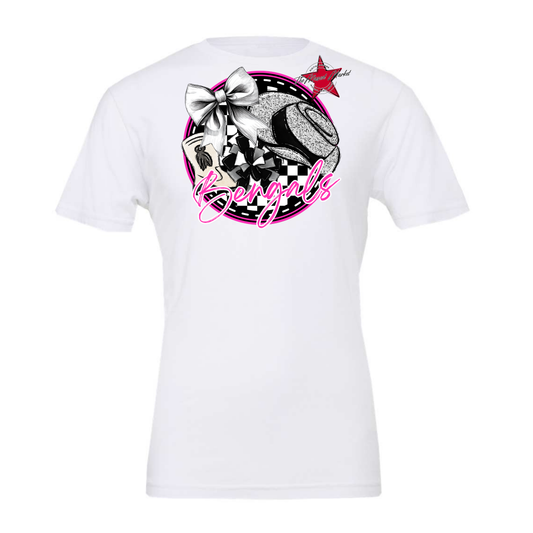 Bengals Circle Drillteam Design-Pink