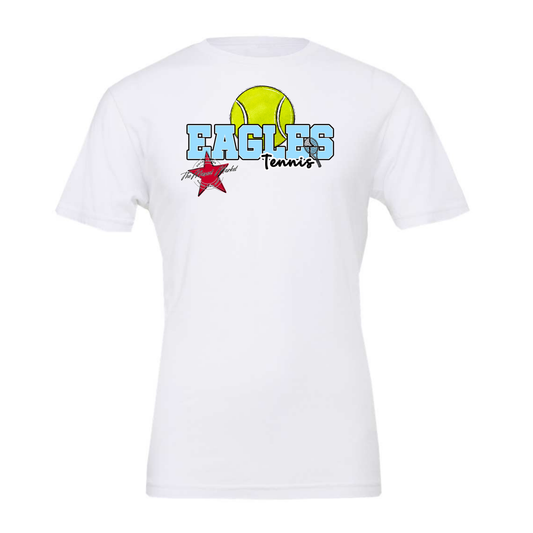 Eagles Varsity Tennis Design-Columbia Blue