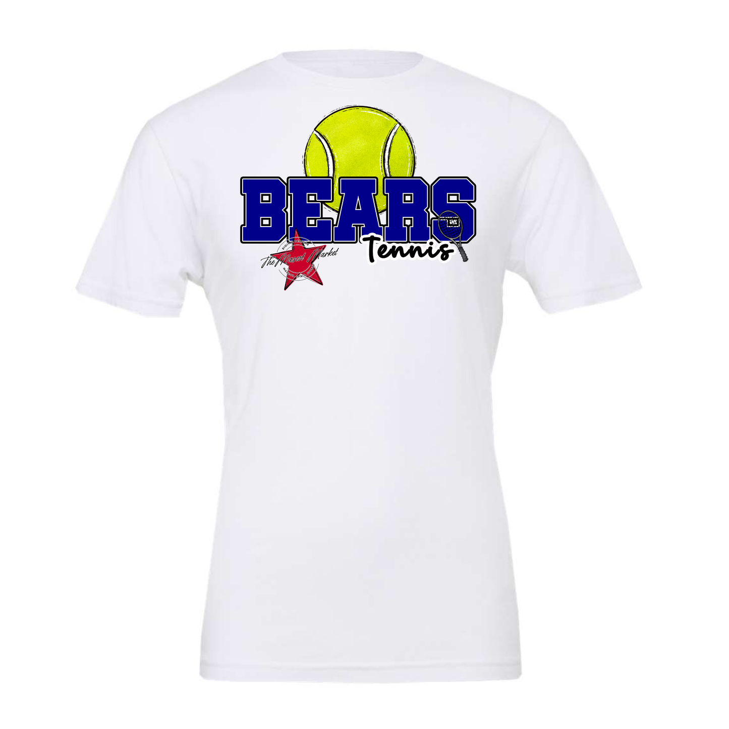 Bears Varsity Tennis Design-Blue