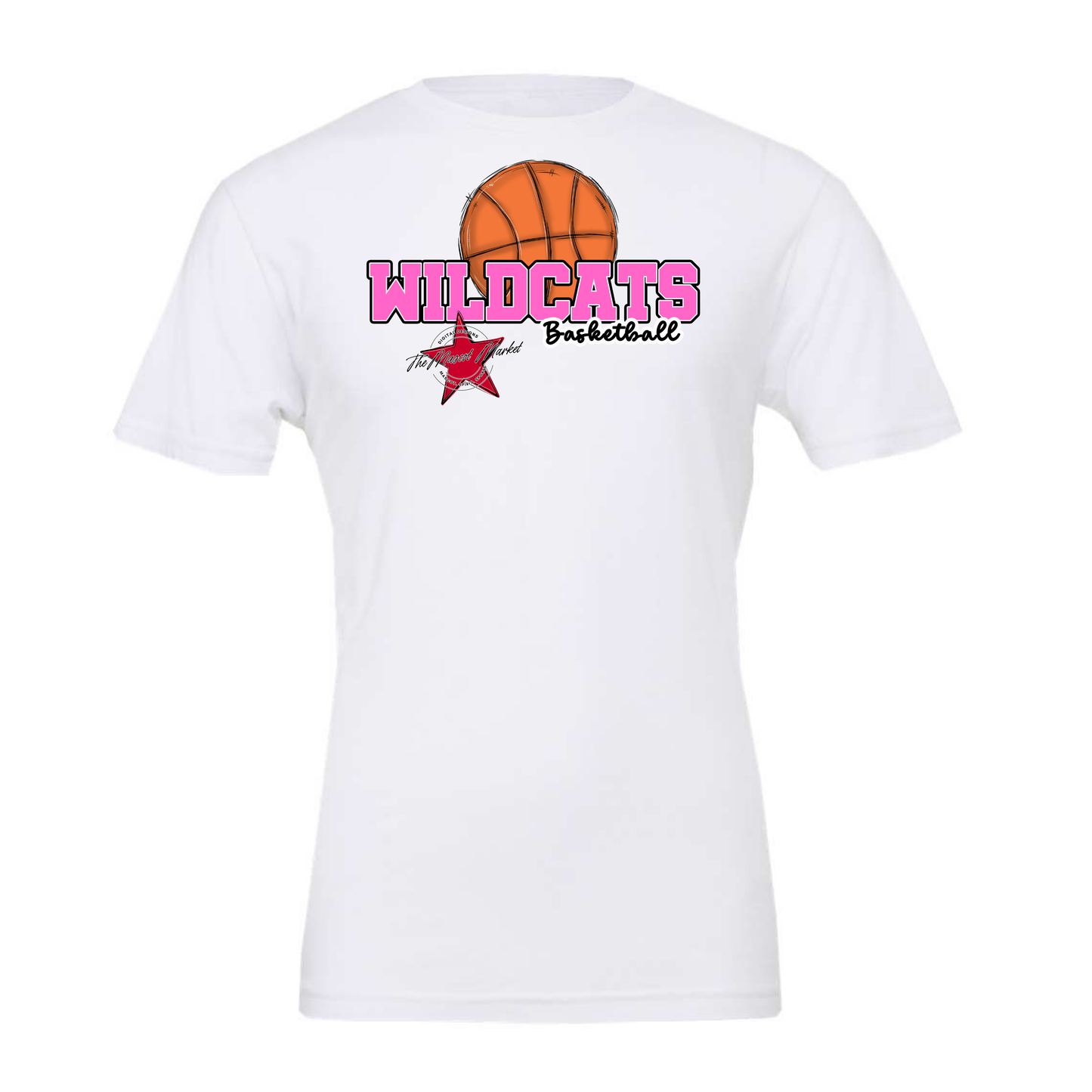 Wildcats Varsity Basketball-Baby Pink