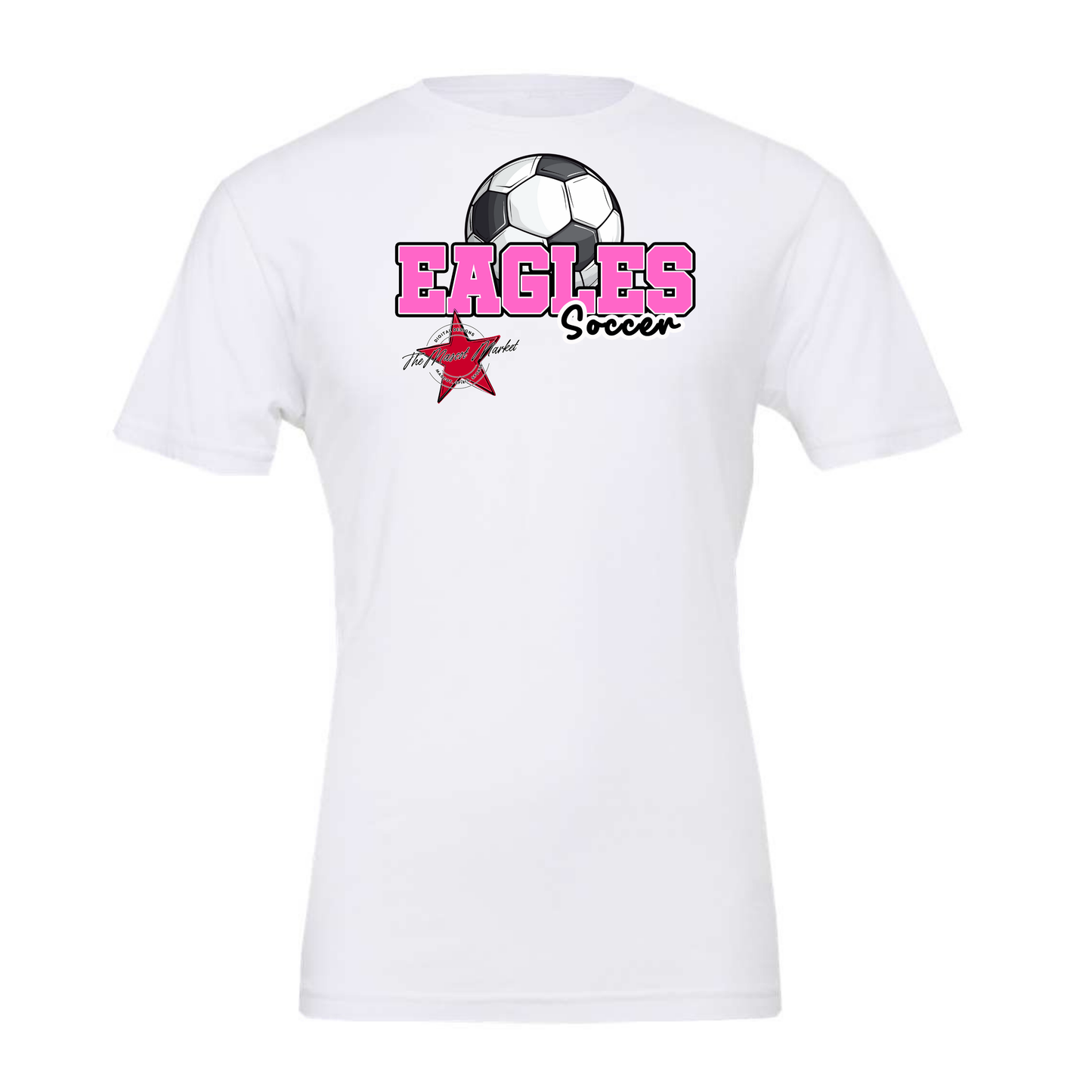 Eagles Varsity Soccer Design-Baby Pink