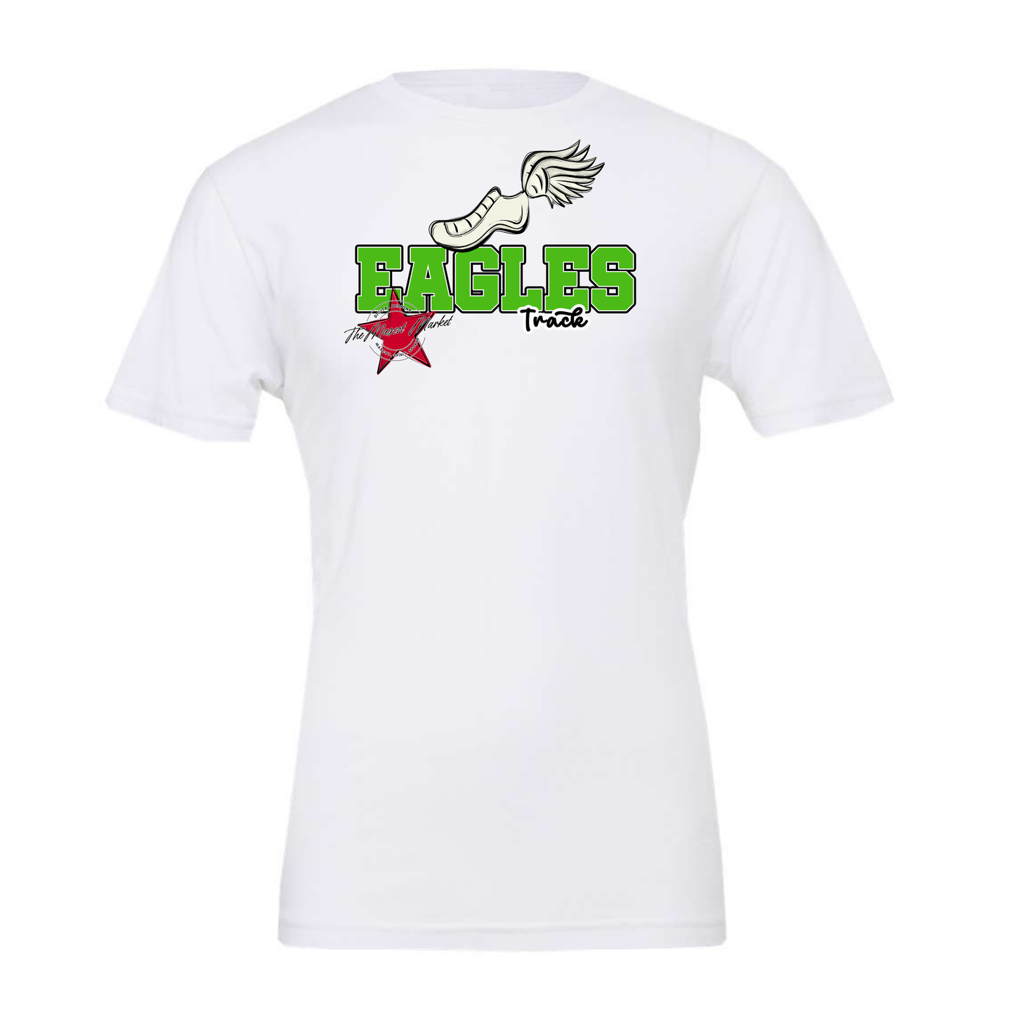 Eagles Varsity Track Design-Bright Green