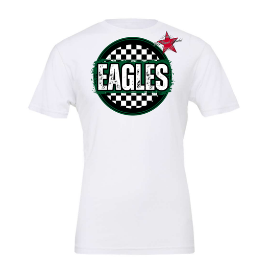 Eagles Circle Design-Green