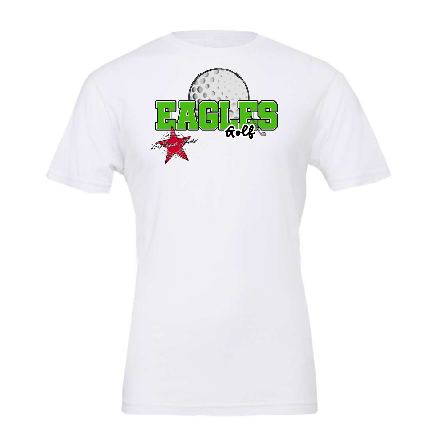 Eagles Varsity Golf Design-Bright Green