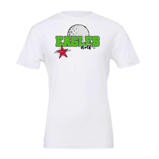 Eagles Varsity Golf Design-Bright Green