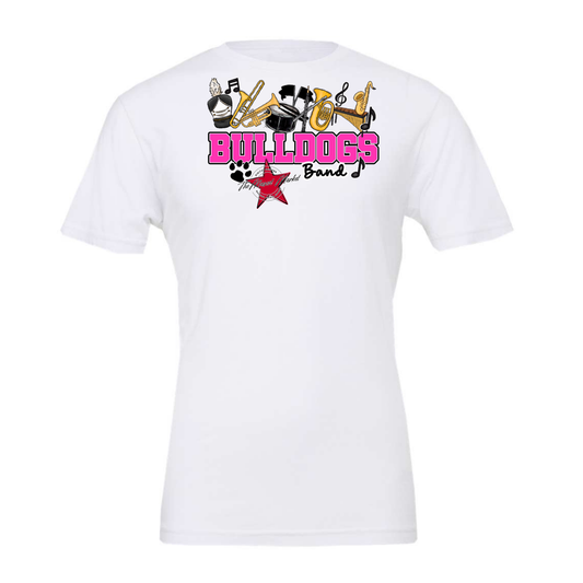 Bulldogs Varsity Band-Pink