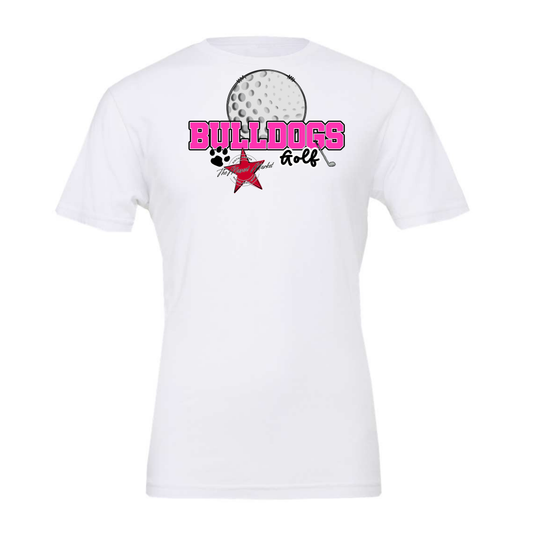 Bulldogs Varsity Golf-Pink