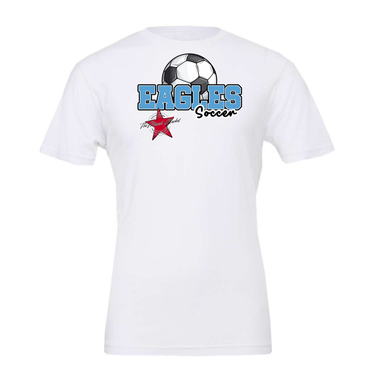 Eagles Varsity Soccer Design-Carolina Blue