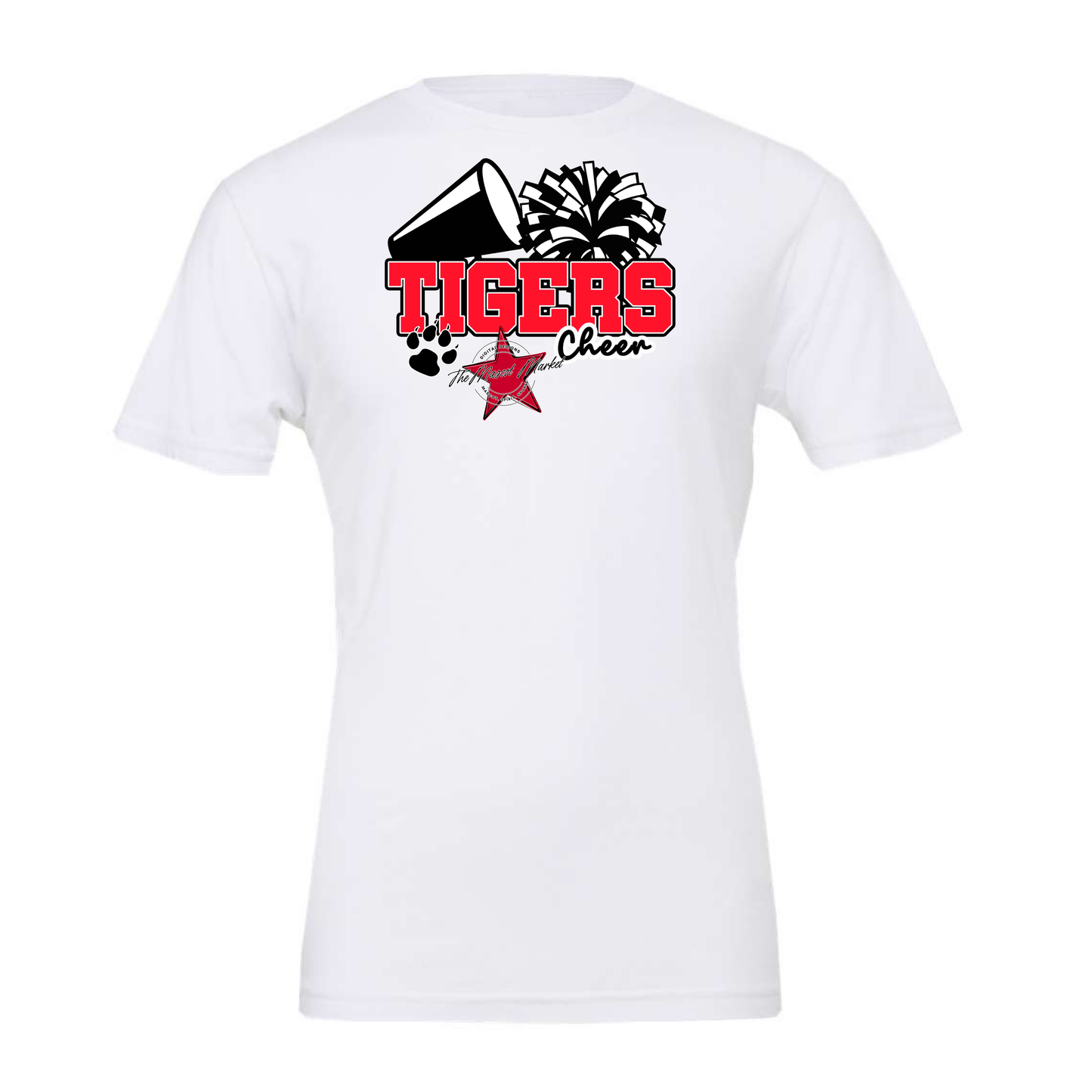 Tigers Varsity Cheer-Bright Red