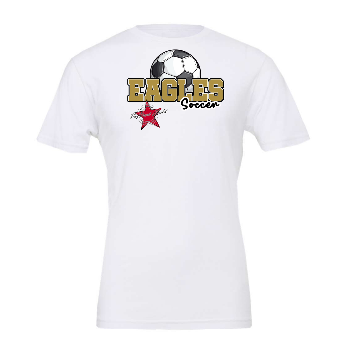 Eagles Varsity Soccer Design-Gold