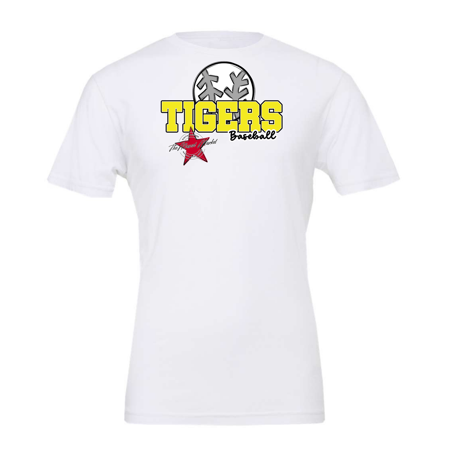 Tigers Varsity Baseball-Bright Yellow